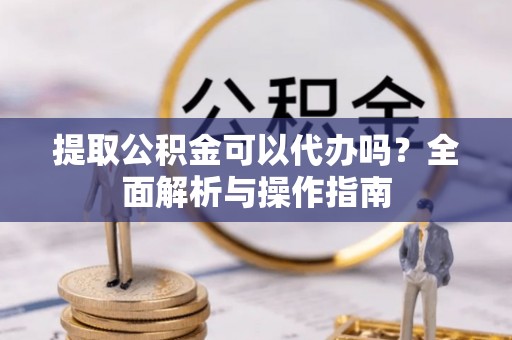 洞头提取公积金可以代办吗？全面解析与操作指南